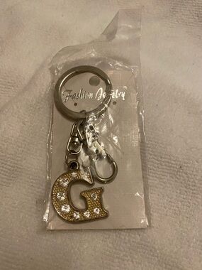 Letter G Keychain